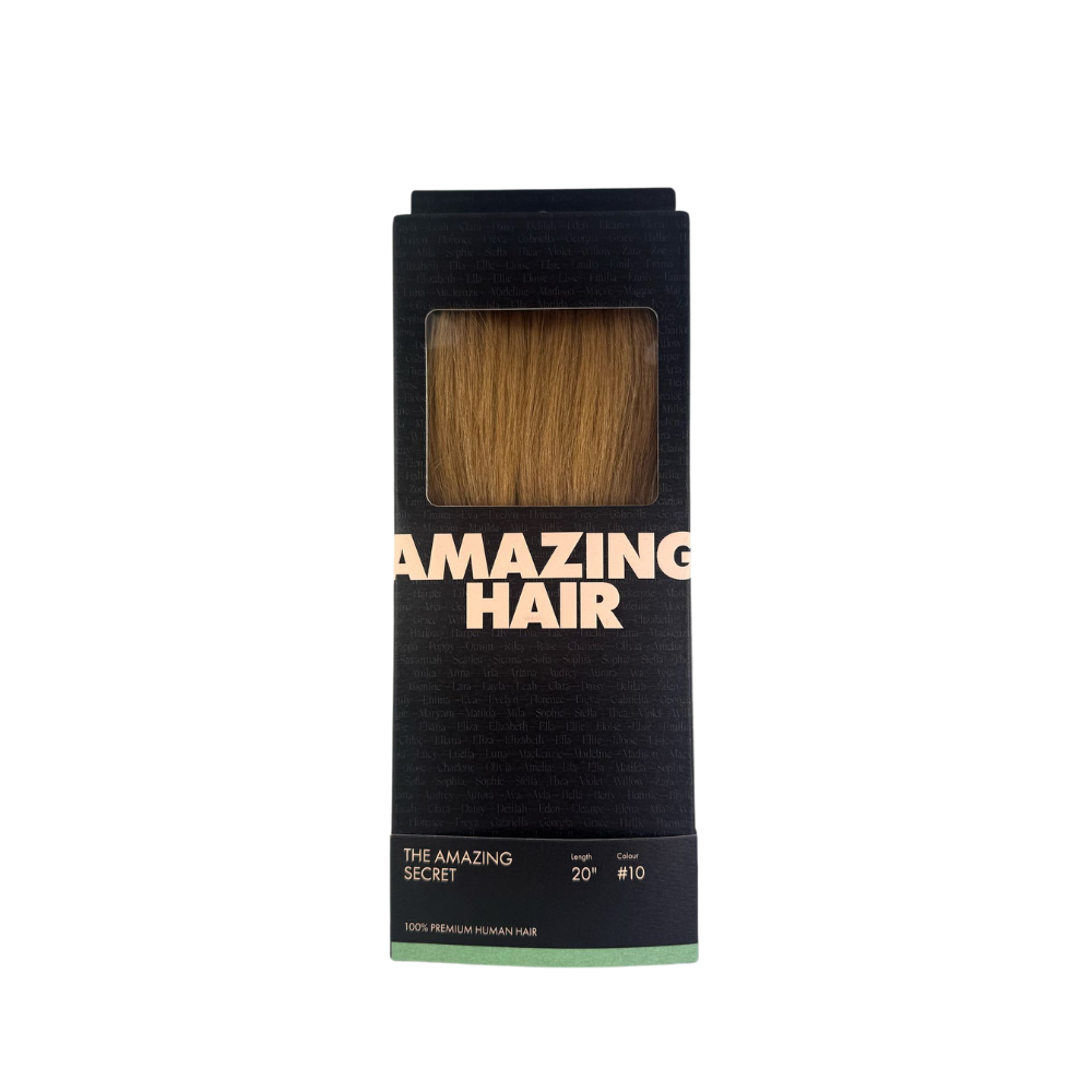 Amazing Hair Amazing Secret Halo 20-Inch Human Hair Extension in Caramel