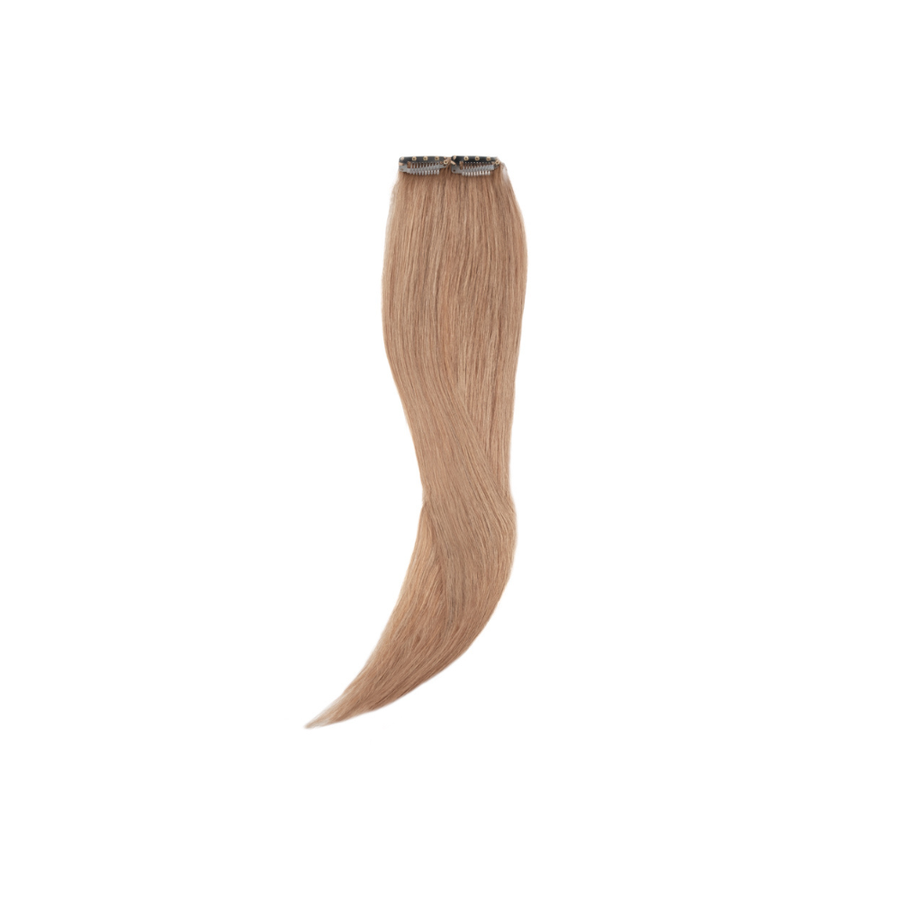 Amazing Hair 20-inch 2-Clip Remy Human Hairpiece in Caramel