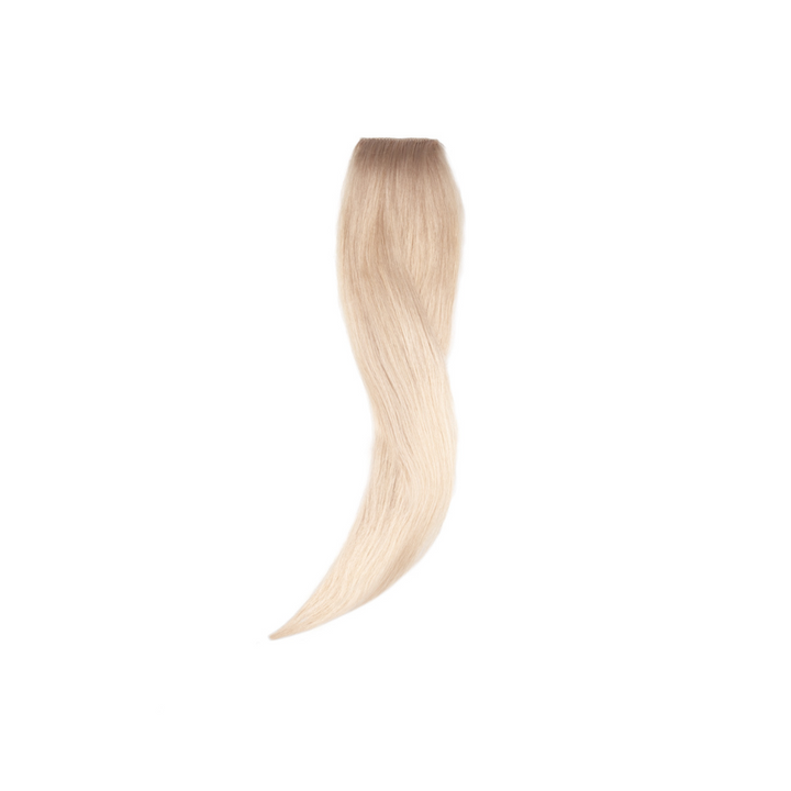 Amazing Hair 20-inch 2-Clip Remy Human Hairpiece in Beige Blonde
