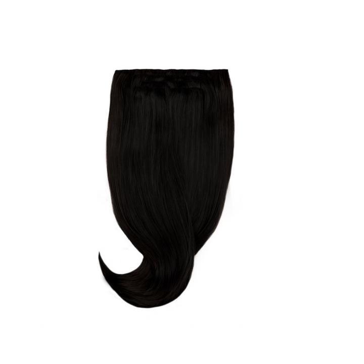 Amazing Hair 24-inch 5 Clip-In Synthetic Hairpiece in Black - Amazing Hair