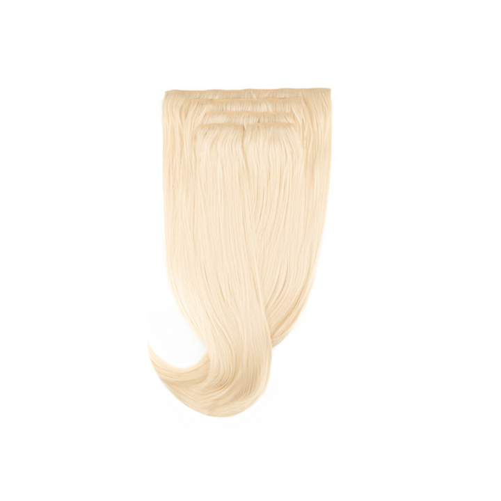 Amazing Hair 24-inch 5 Piece Clip-In Synthetic Hair Extensions in Sunny Blonde