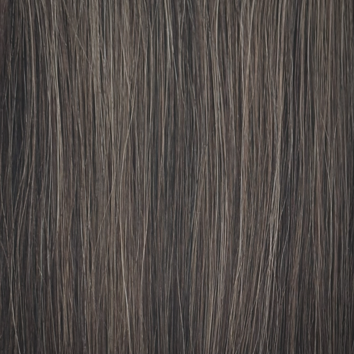 Marie Uva x Amazing Hair 20" 2-Clip Clip-In Hairpiece: #6/2 Light Brown/Chocolate Brown - Amazing Hair