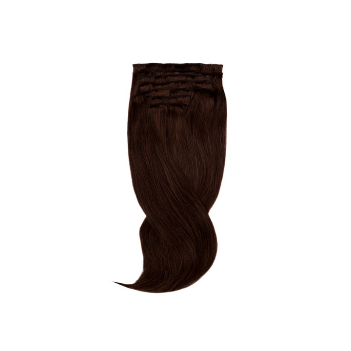 Amazing Hair 24-Inch 9-Piece Clip-In Extensions in Chocolate Brown