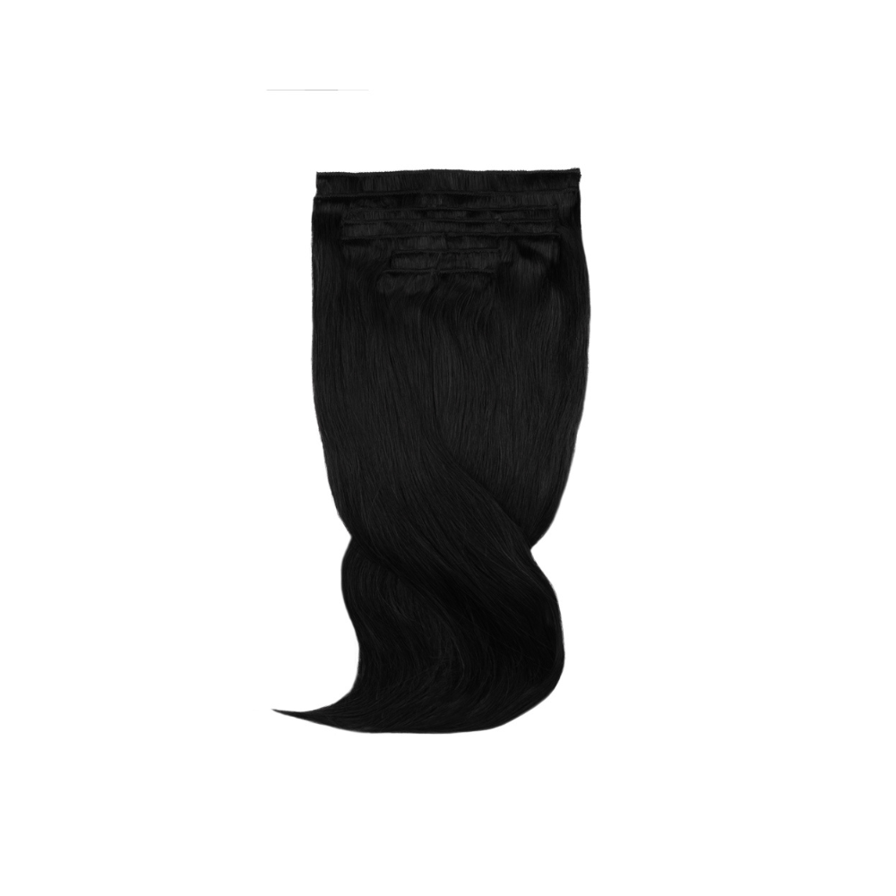 Amazing Hair 20-Inch 9-Piece Clip-In Human Hair Extensions - 10 Shades