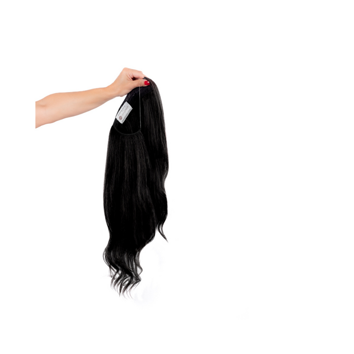 Amazing Hair Amazing Secret Halo 20-Inch Human Hair Extension in Black