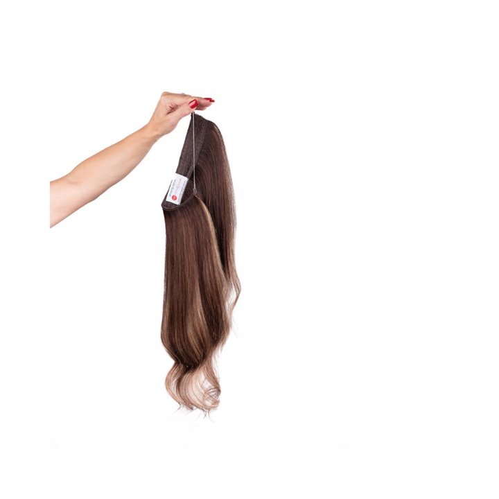 Amazing Hair Amazing Secret Halo 20-Inch Human Hair Extension in Chocolate Brown/Caramel