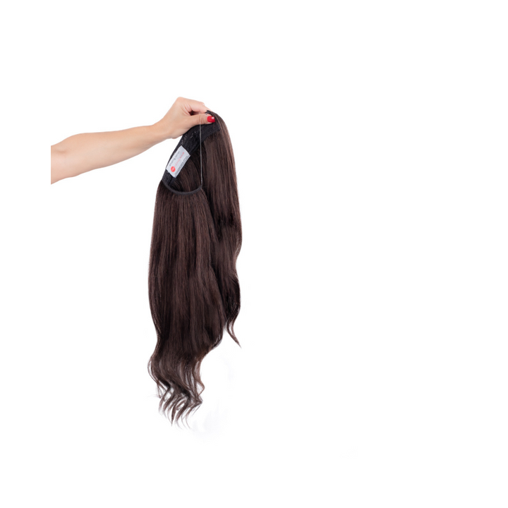 Amazing Hair Amazing Secret Halo 16-Inch Human Hair Extension in Chocolate Brown