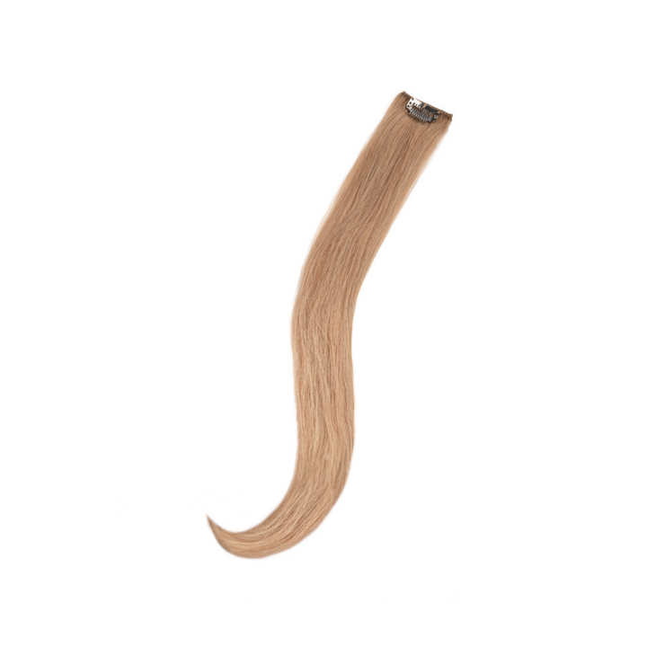 Amazing Hair 20-inch Single Clip-In Remy Human Hairpiece in Caramel