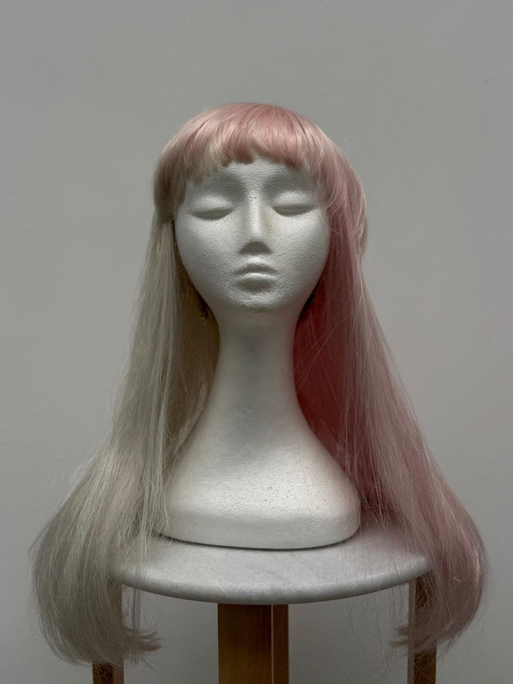 Heat Resistant Synthetic Wig | Pink & Vanilla - 70% OFF
