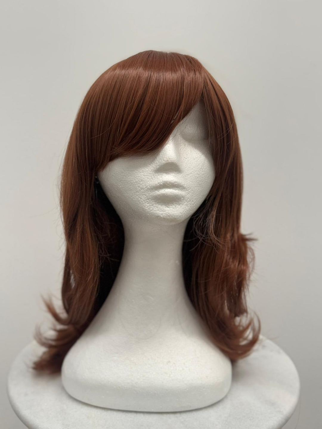 Heat Resistant Synthetic Wig | Auburn - 70% OFF