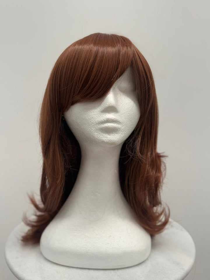 Heat Resistant Synthetic Wig | Auburn - 70% OFF